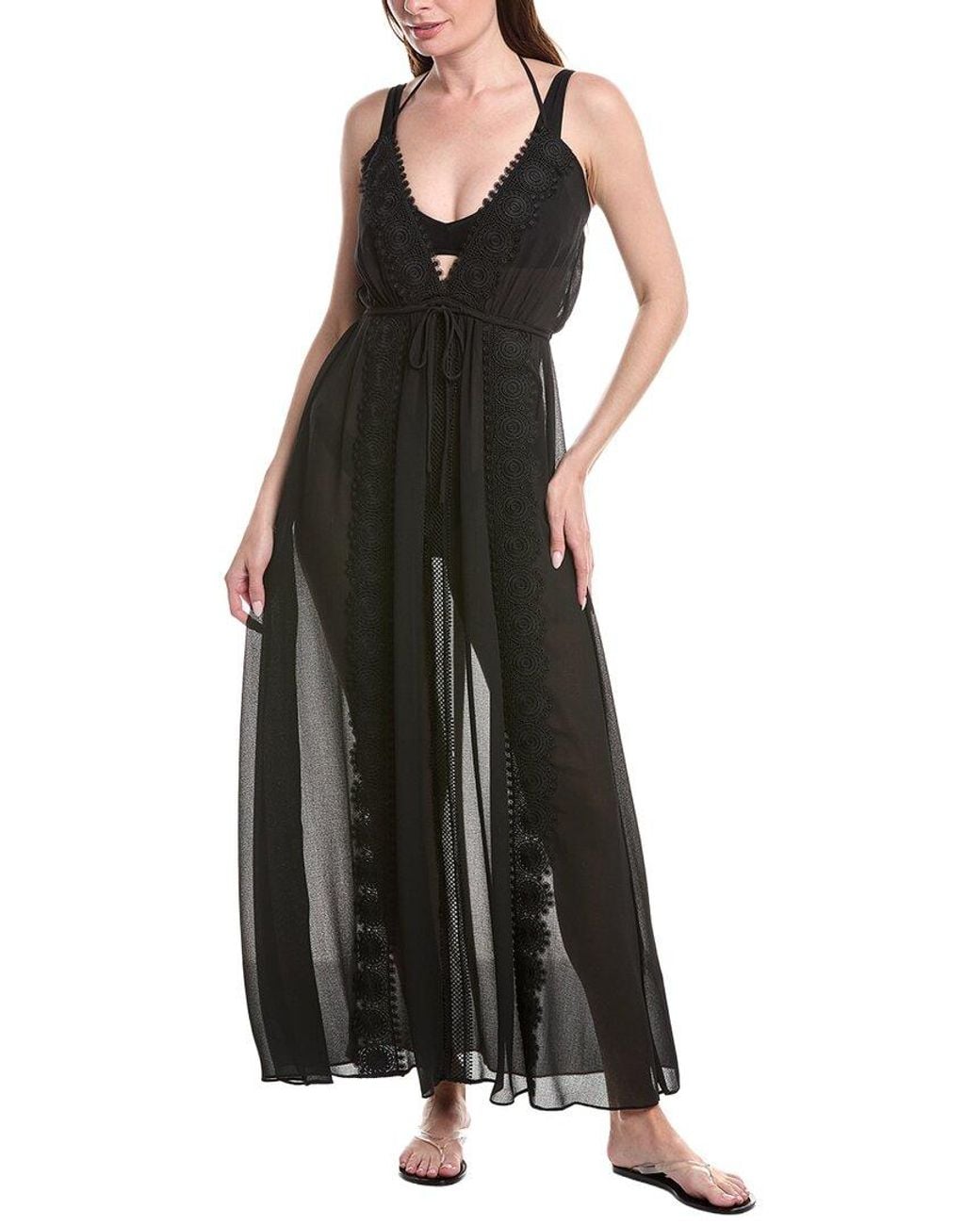 Ramy Brook Black Nikole Dress