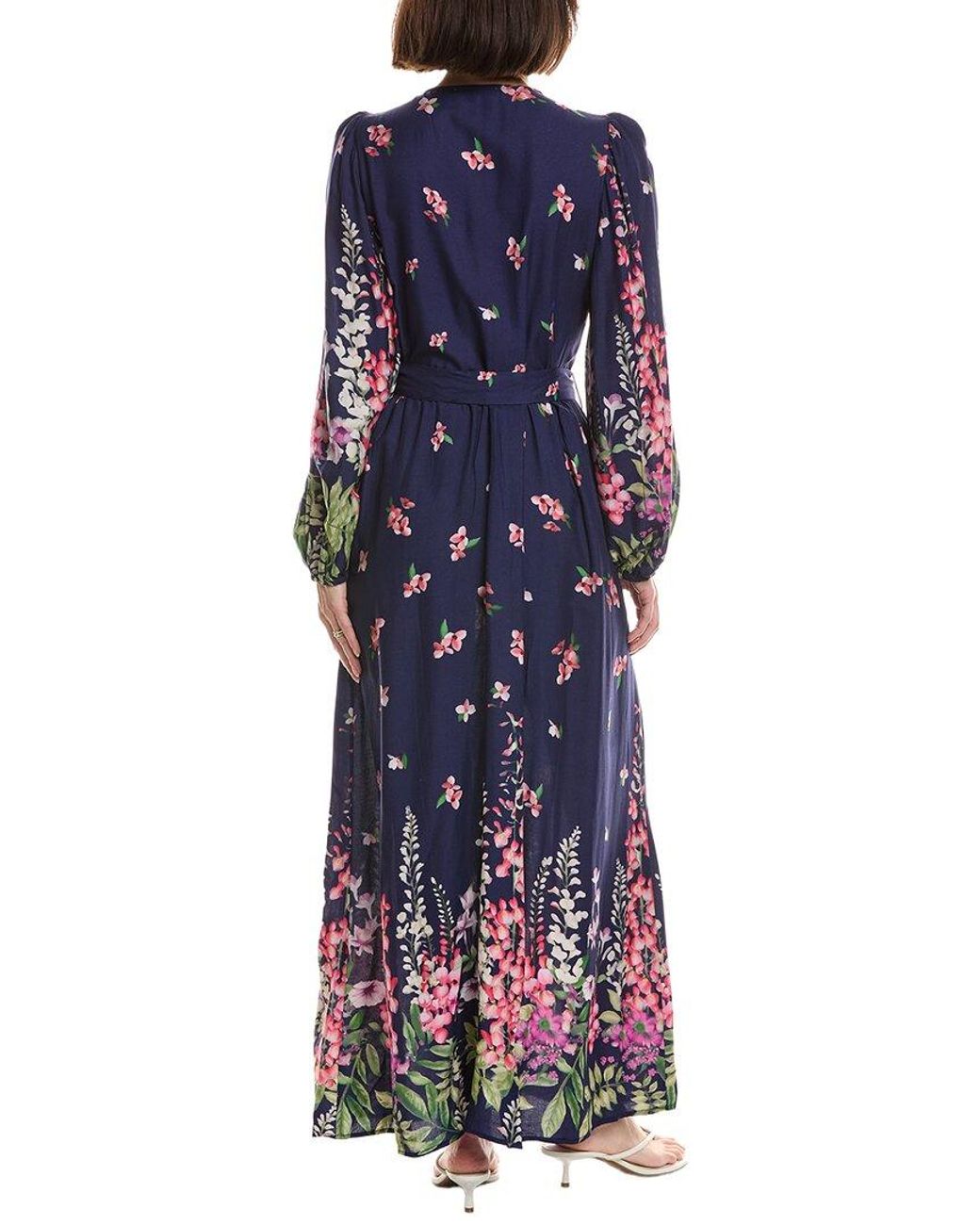 Garrie B Blue Midi Dress
