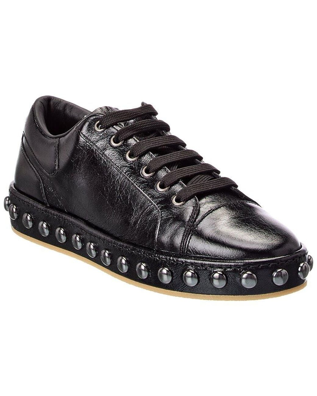 Giuseppe Zanotti Black Gz/City Leather Sneaker for men