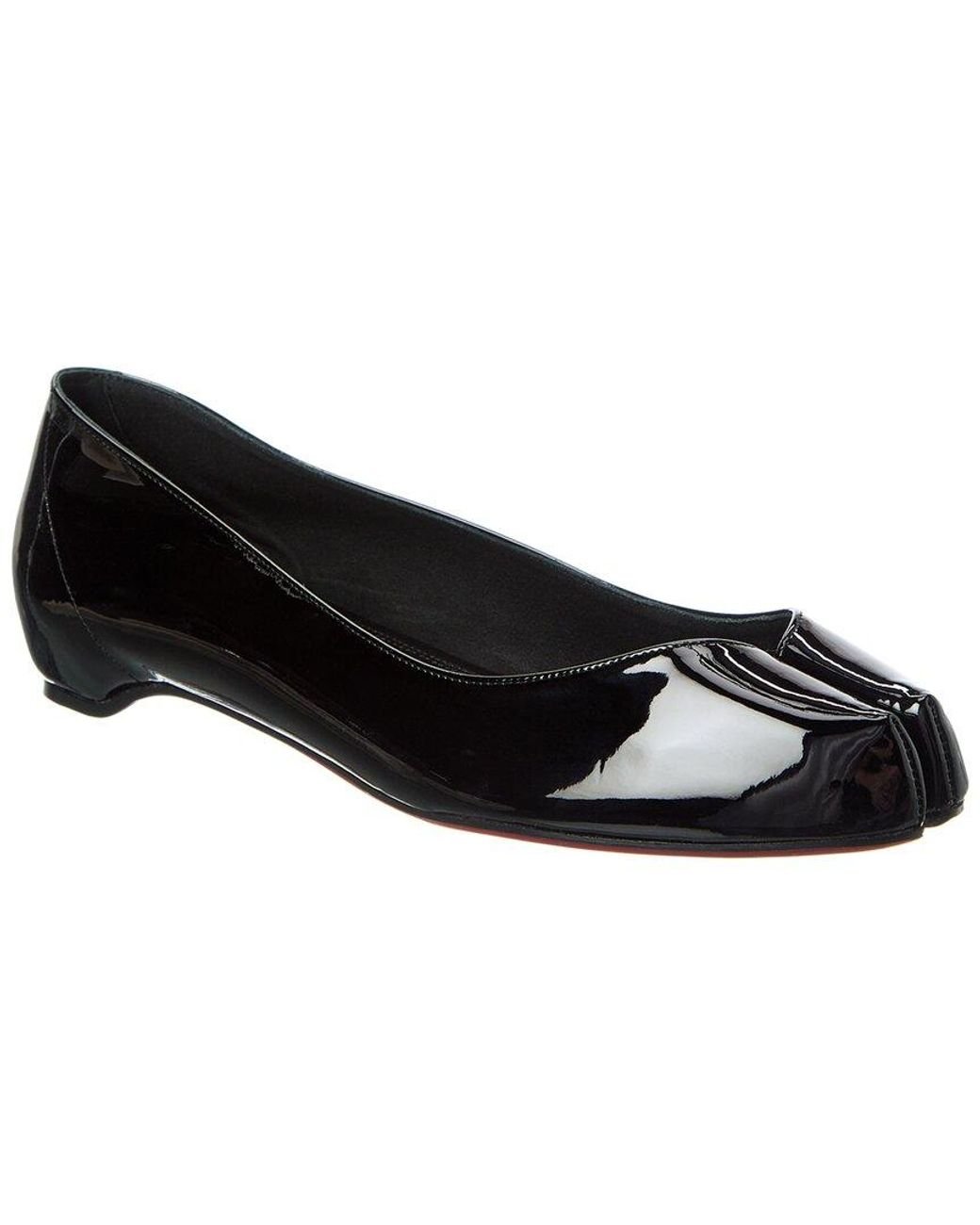 Christian Louboutin X Maison Margiela Marlougiela Patent Flat in