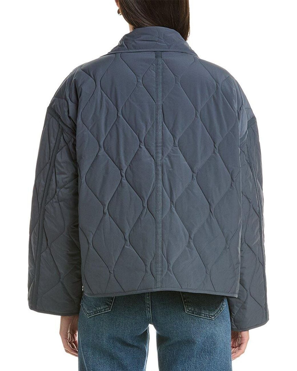 Rag & Bone Blue Billie Quilted Jacket