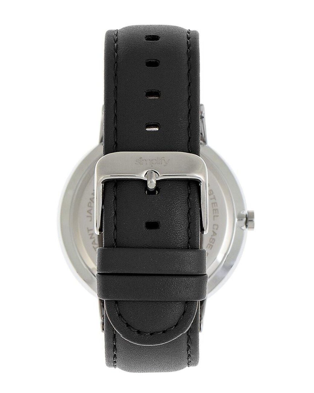 Simplify Multicolor Unisex The 6500 Watch