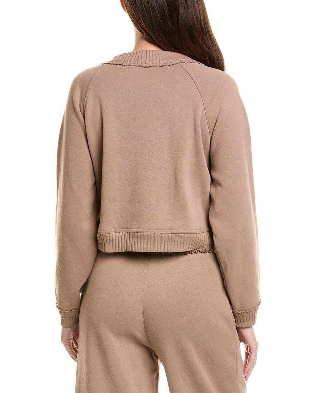 Vintage Havana Brown Vintage Fleece Cardigan