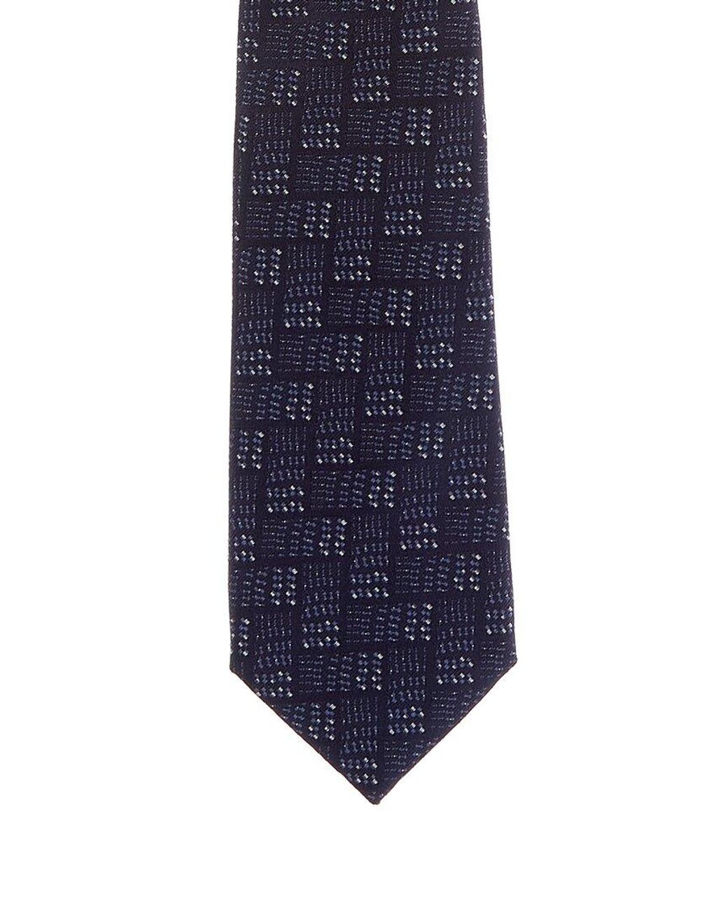 Canali Blue Silk Tie for men