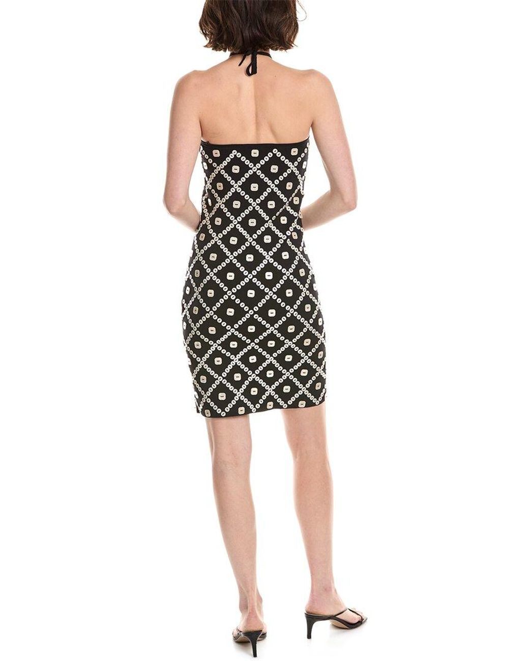 Rag & Bone Black Melo Mini Dress