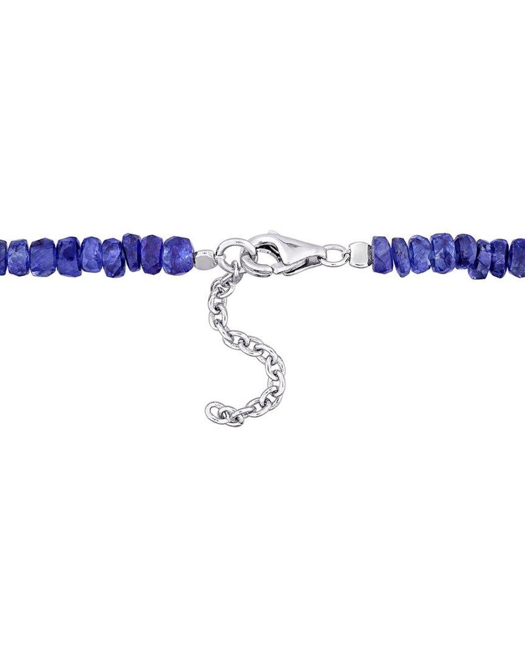 Rina Limor Blue 11.50 Ct. Tw. Sapphire Beaded Bracelet