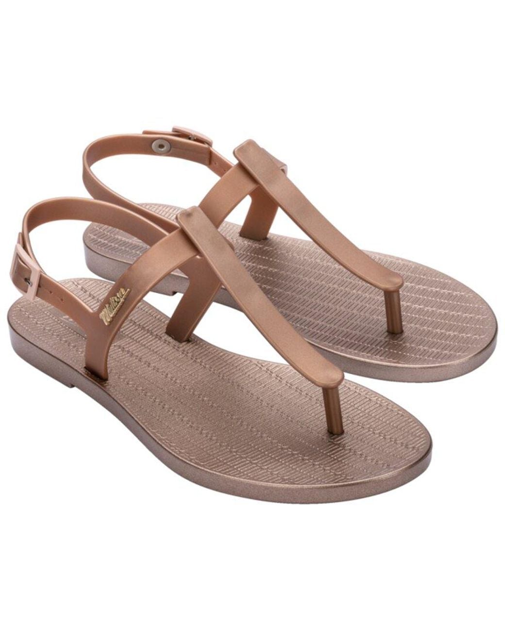 Melissa Metallic Sun Ventura Sandal