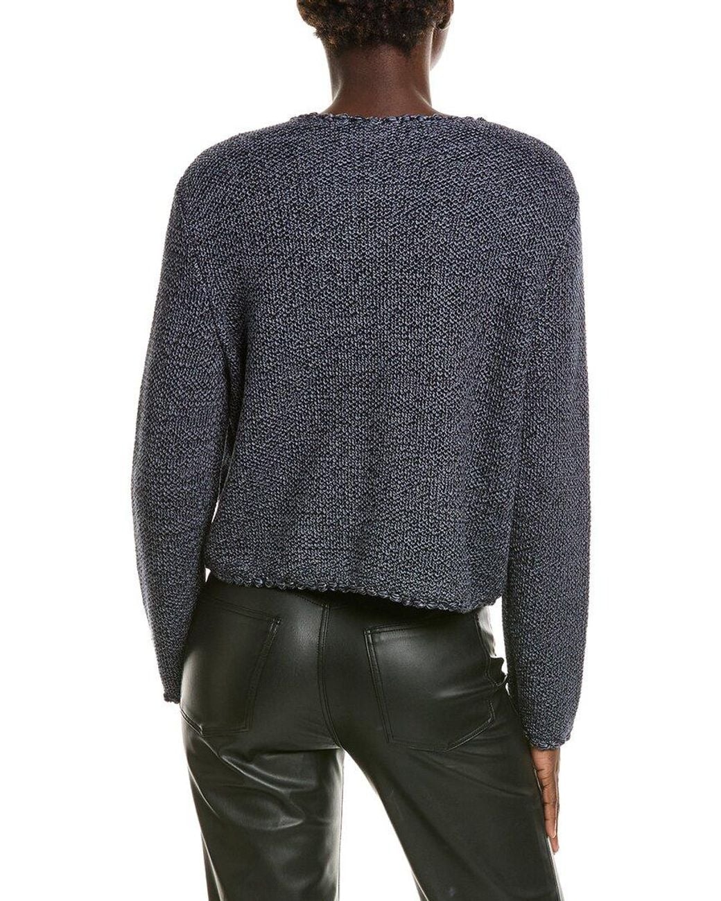 Proenza Schouler Blue Nidia Macrame Jacket