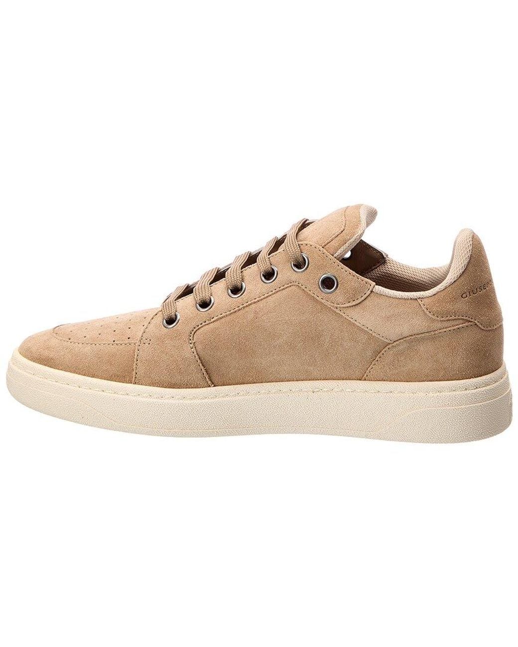 Giuseppe Zanotti Natural Gz/94 Suede Sneaker for men