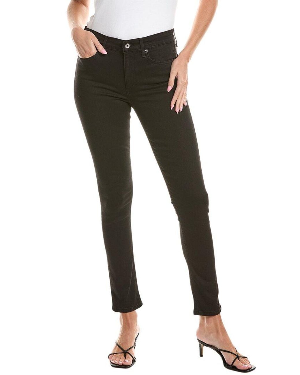 Rag & Bone Black Cate Skinny Jean