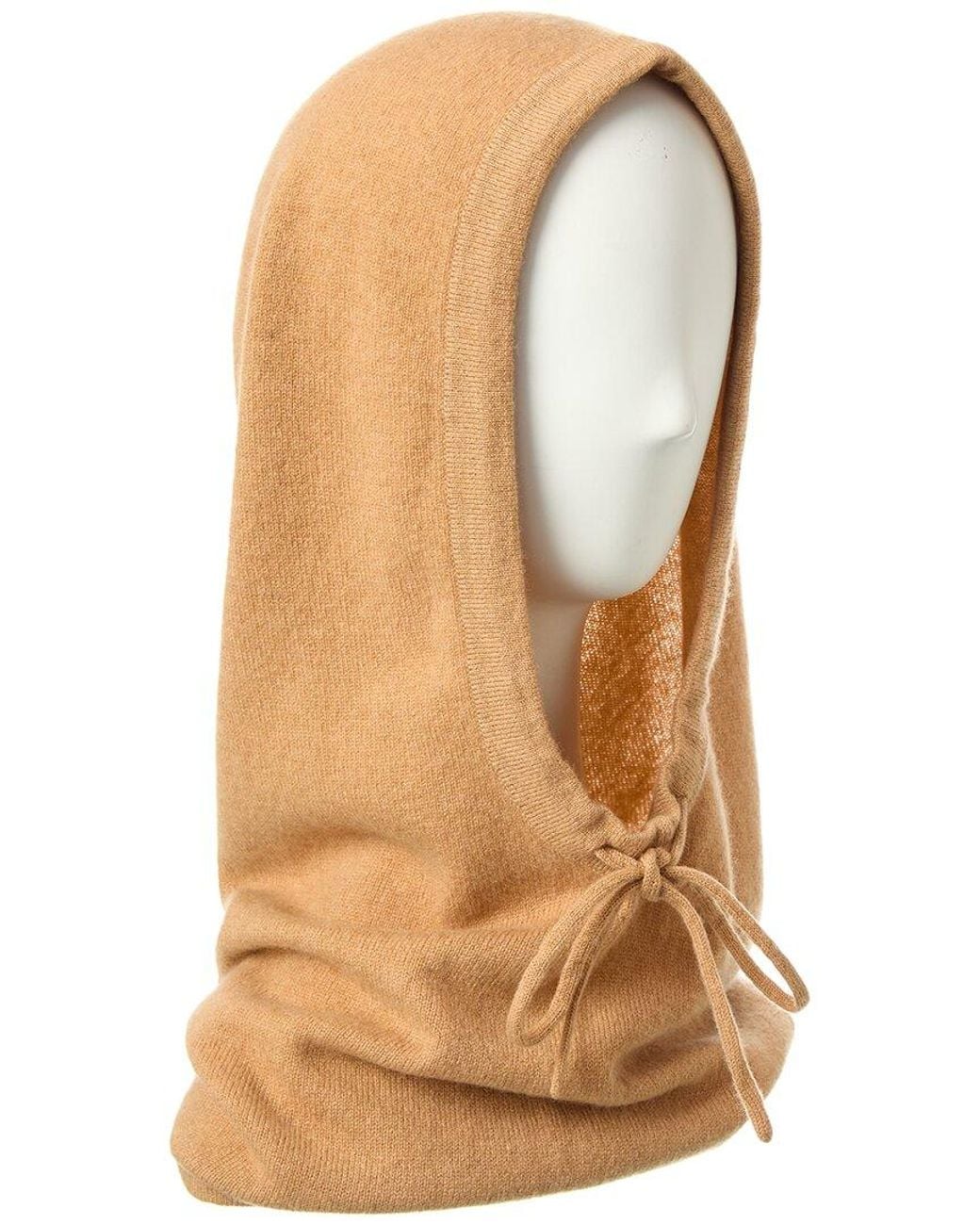 Phenix Natural Jersey Drawstring Cashmere Hood
