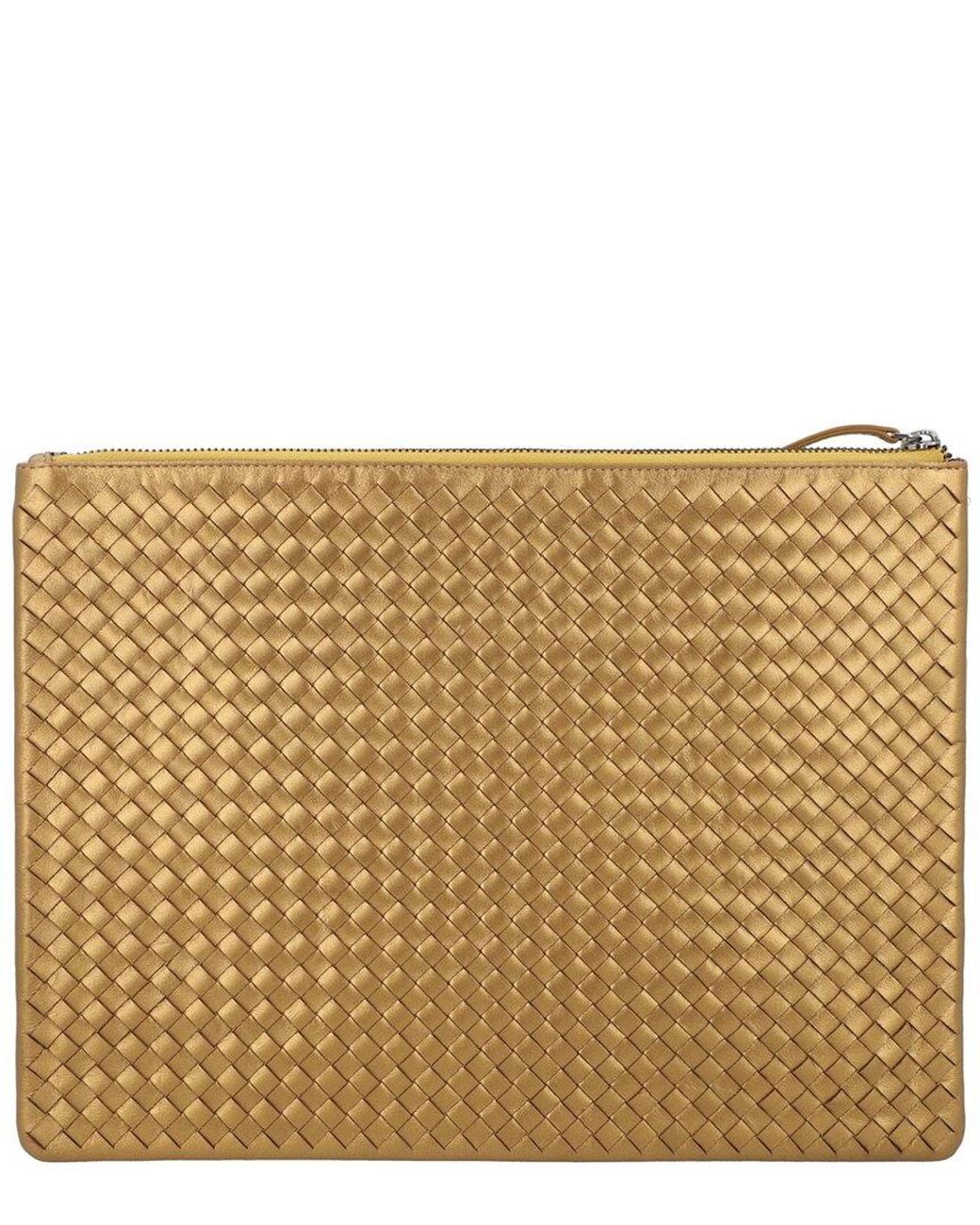 Dragon Diffusion Natural A4 Leather Pochette