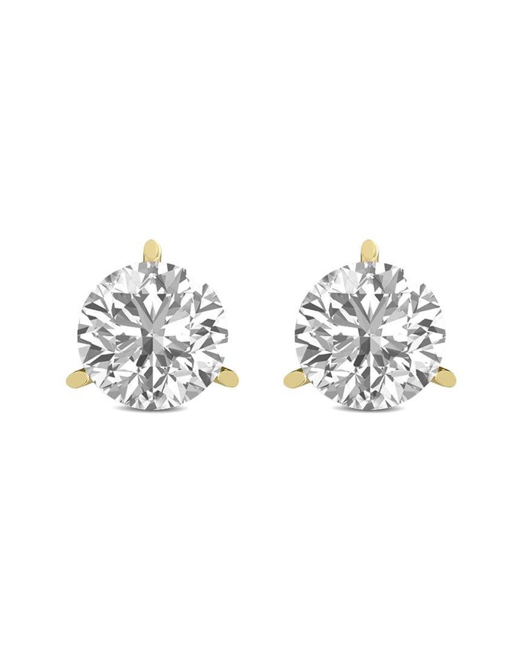 Diana M Metallic Diana M. Fine Jewelry 14k 1.50 Ct. Tw. Lab Grown Diamond Studs