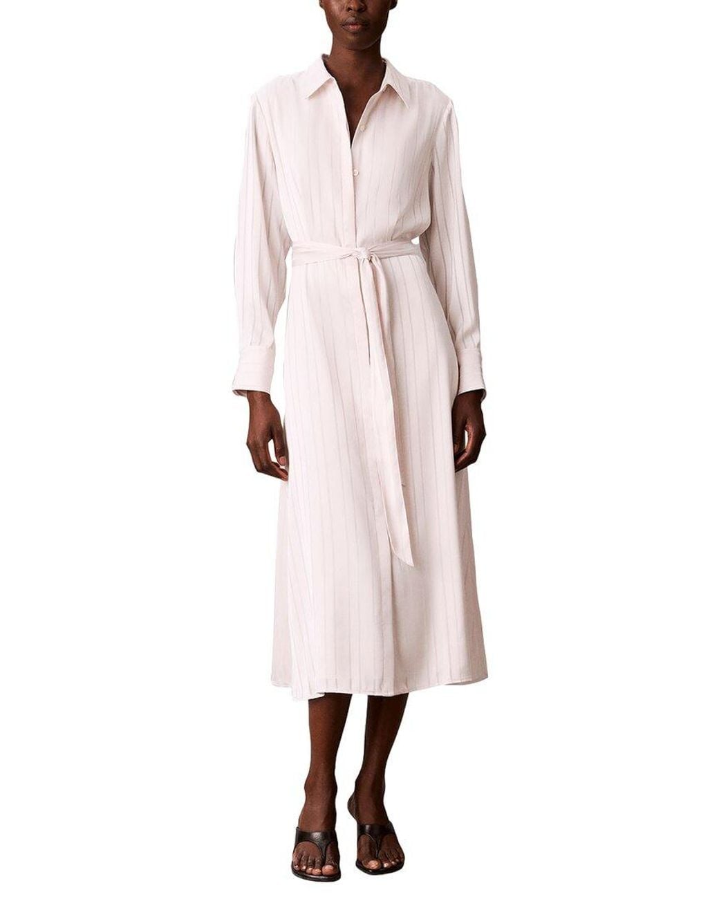 Calvin Klein Pink Shirtdress