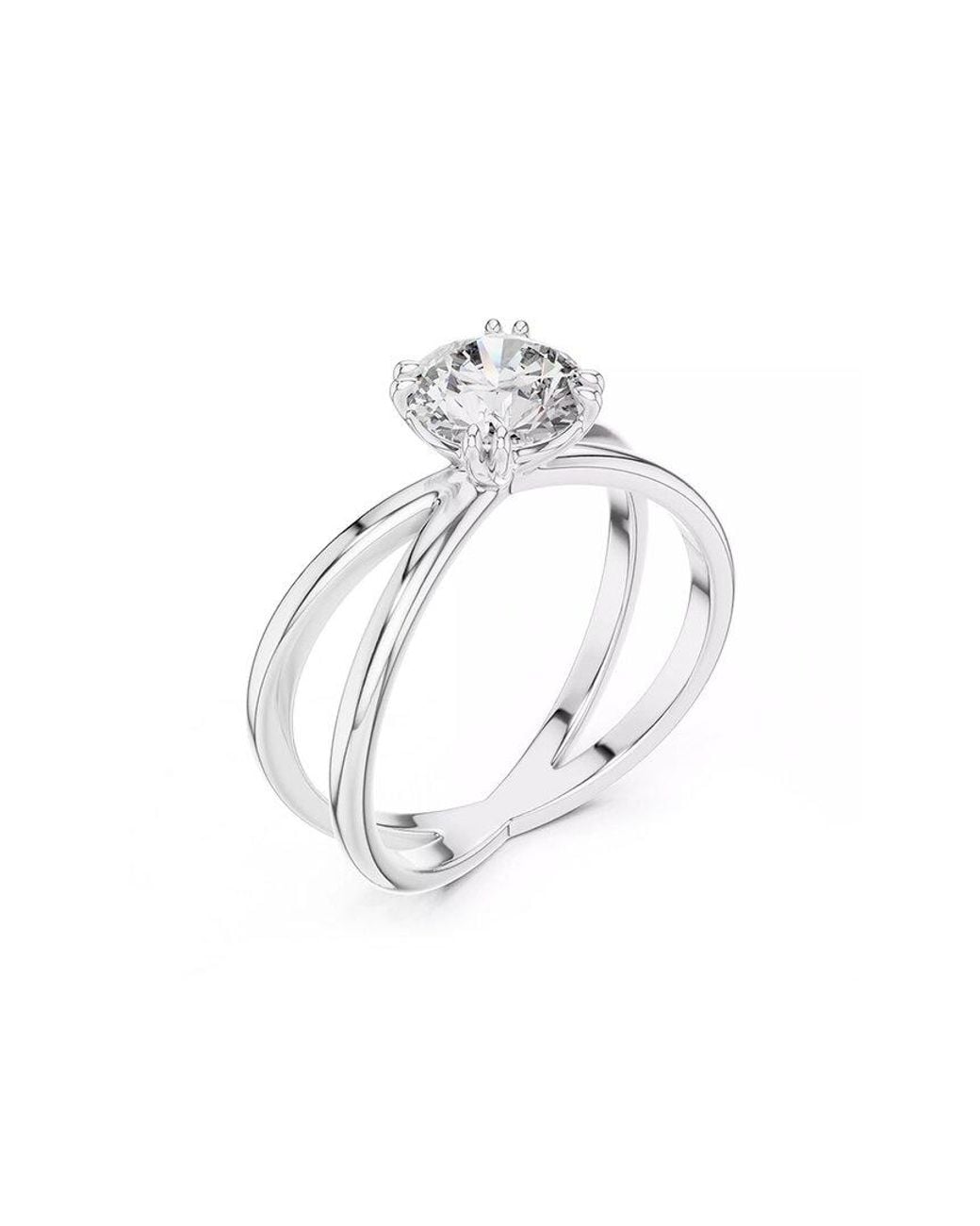Lab Grown Diamonds White 14K 1.00 Ct. Tw. Lab-Grown Diamond Ring