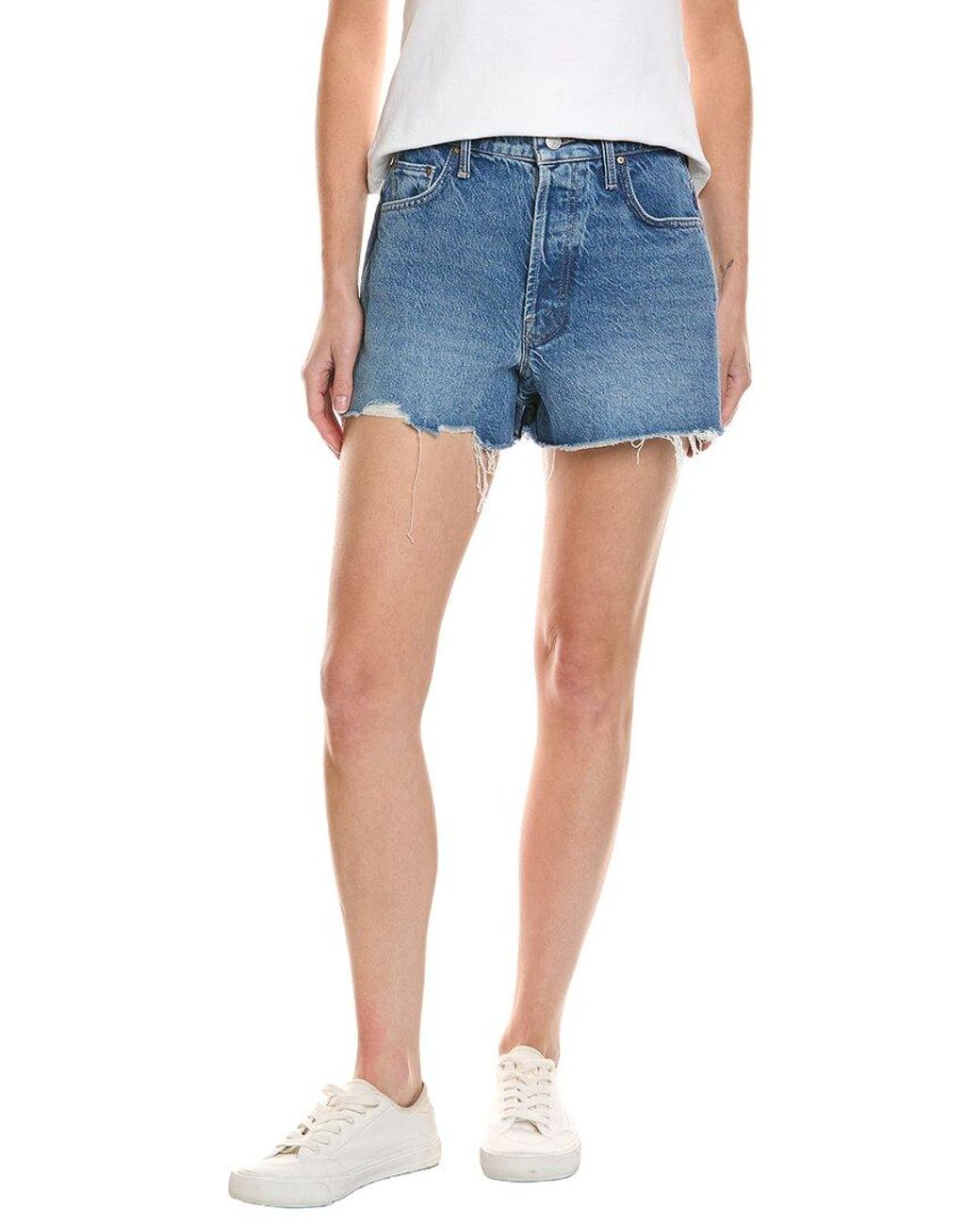 Mother Blue The Main Course Denim Short
