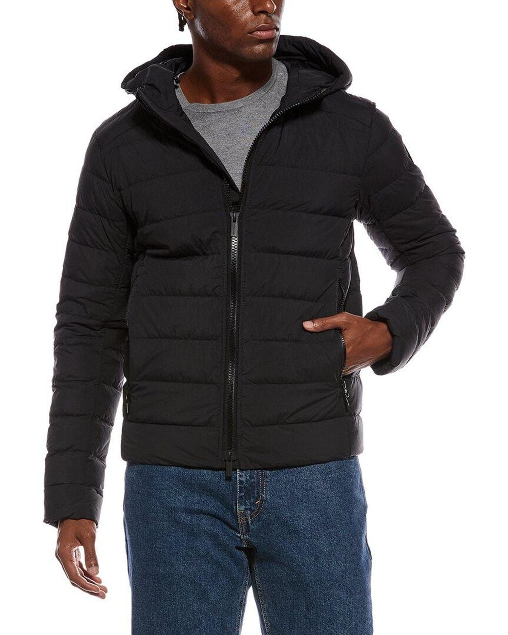 Canada Goose Black Crofton Hoodie for men