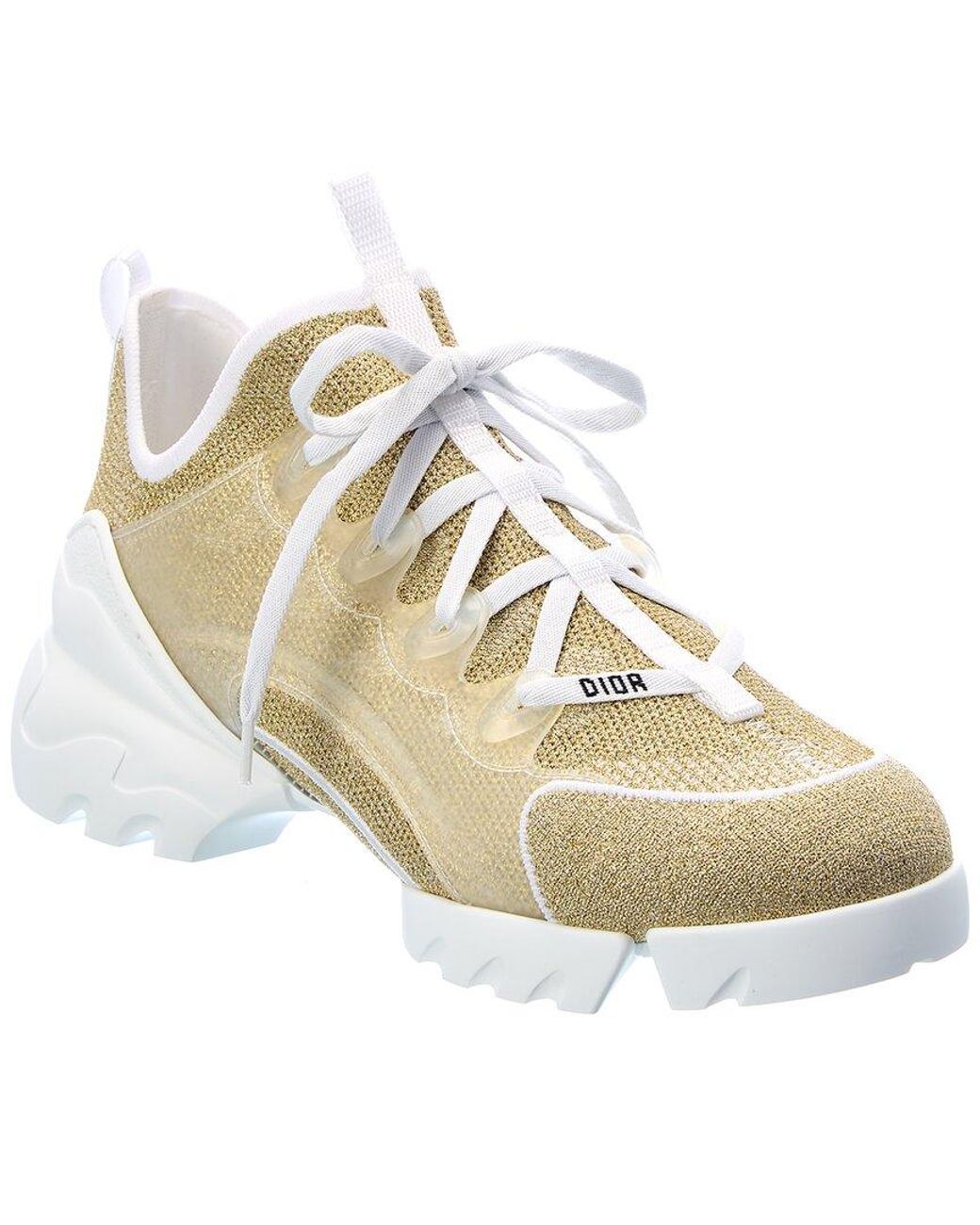 Dior D-connect Knit Sneaker in White | Lyst