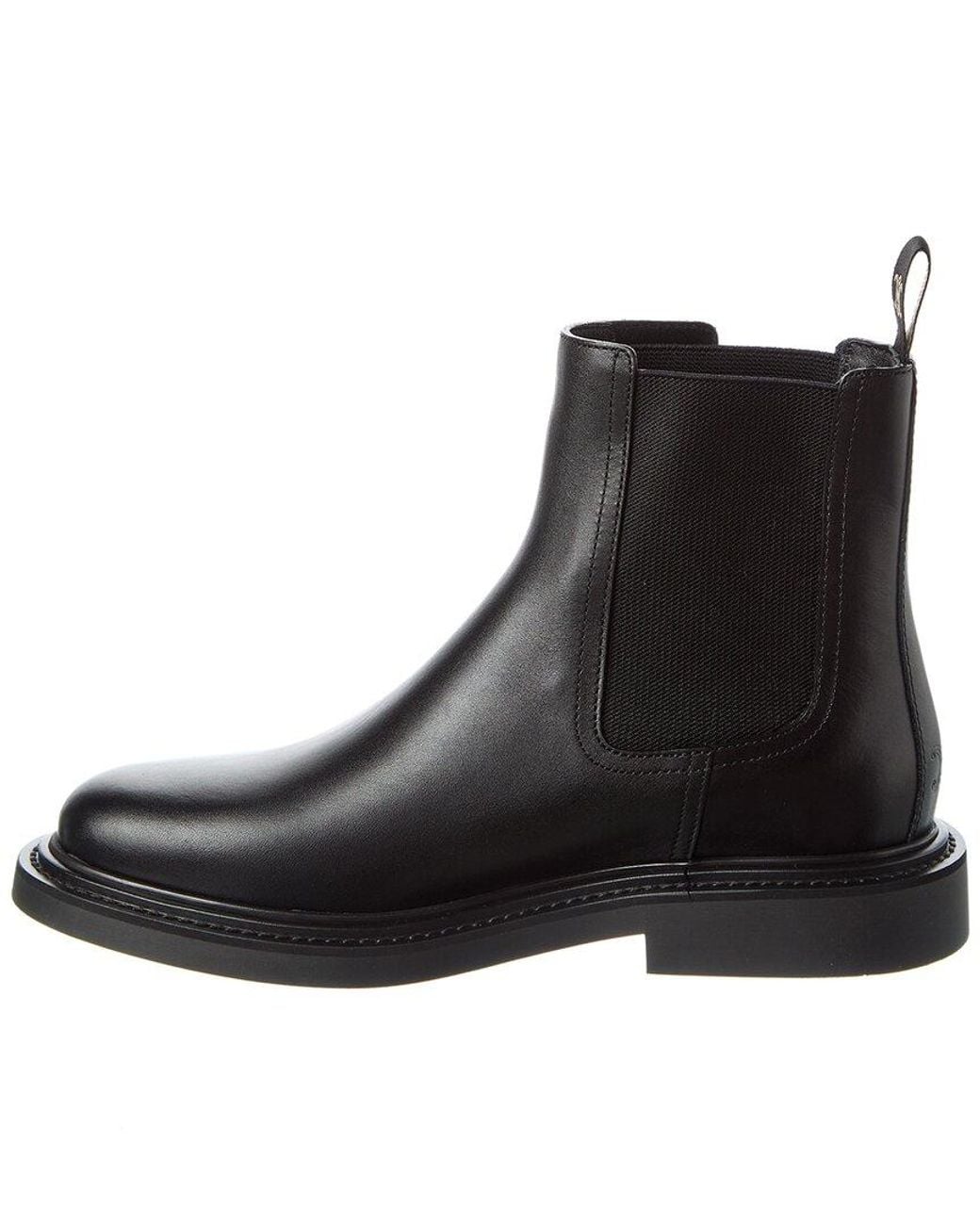 Céline Black Leather Chelsea Boot