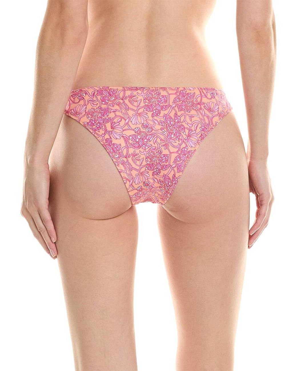 Ramy Brook Pink Printed Isla Bikini Bottom
