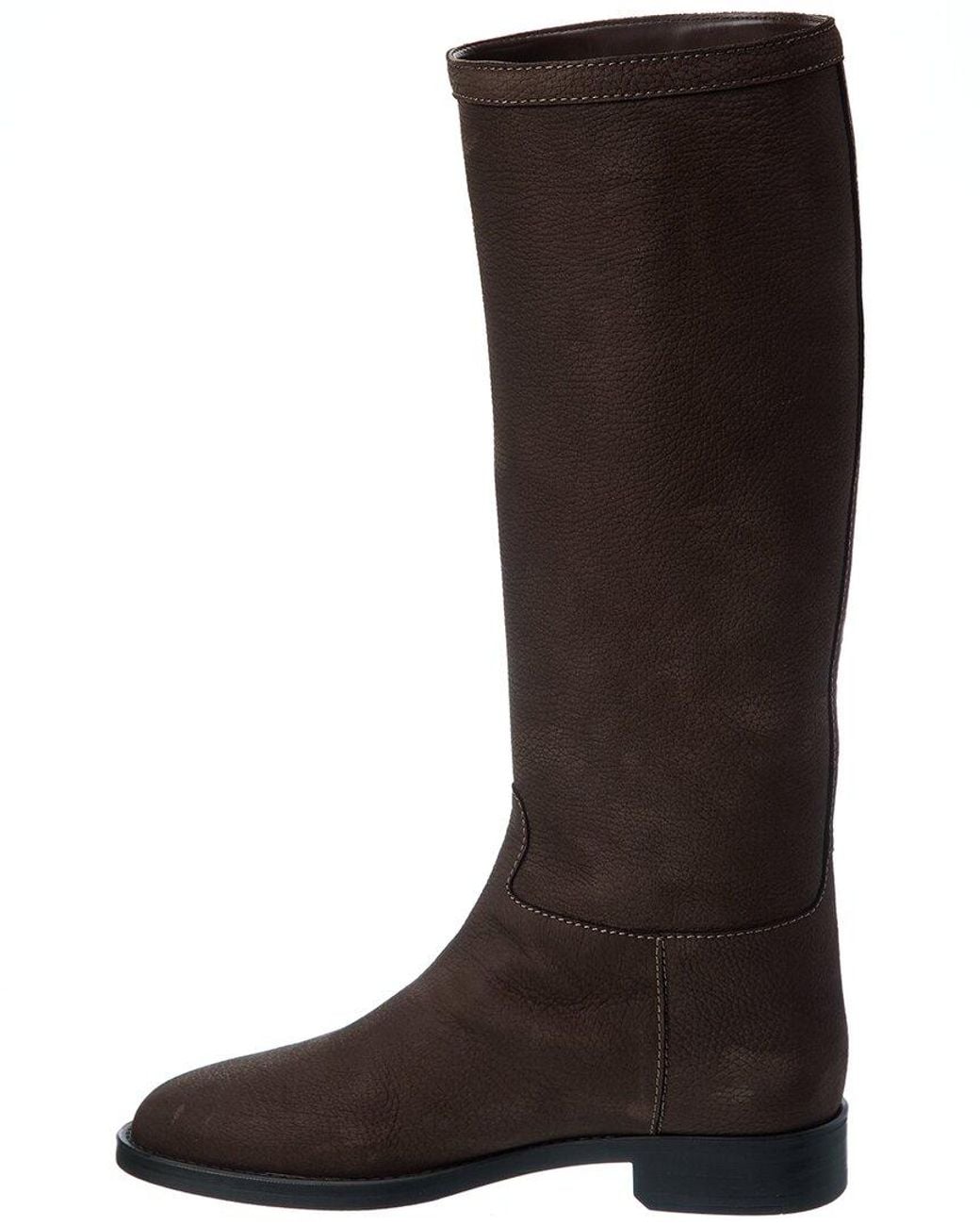 Giuseppe Zanotti Brown Lidia 20 Leather Knee-High Boot