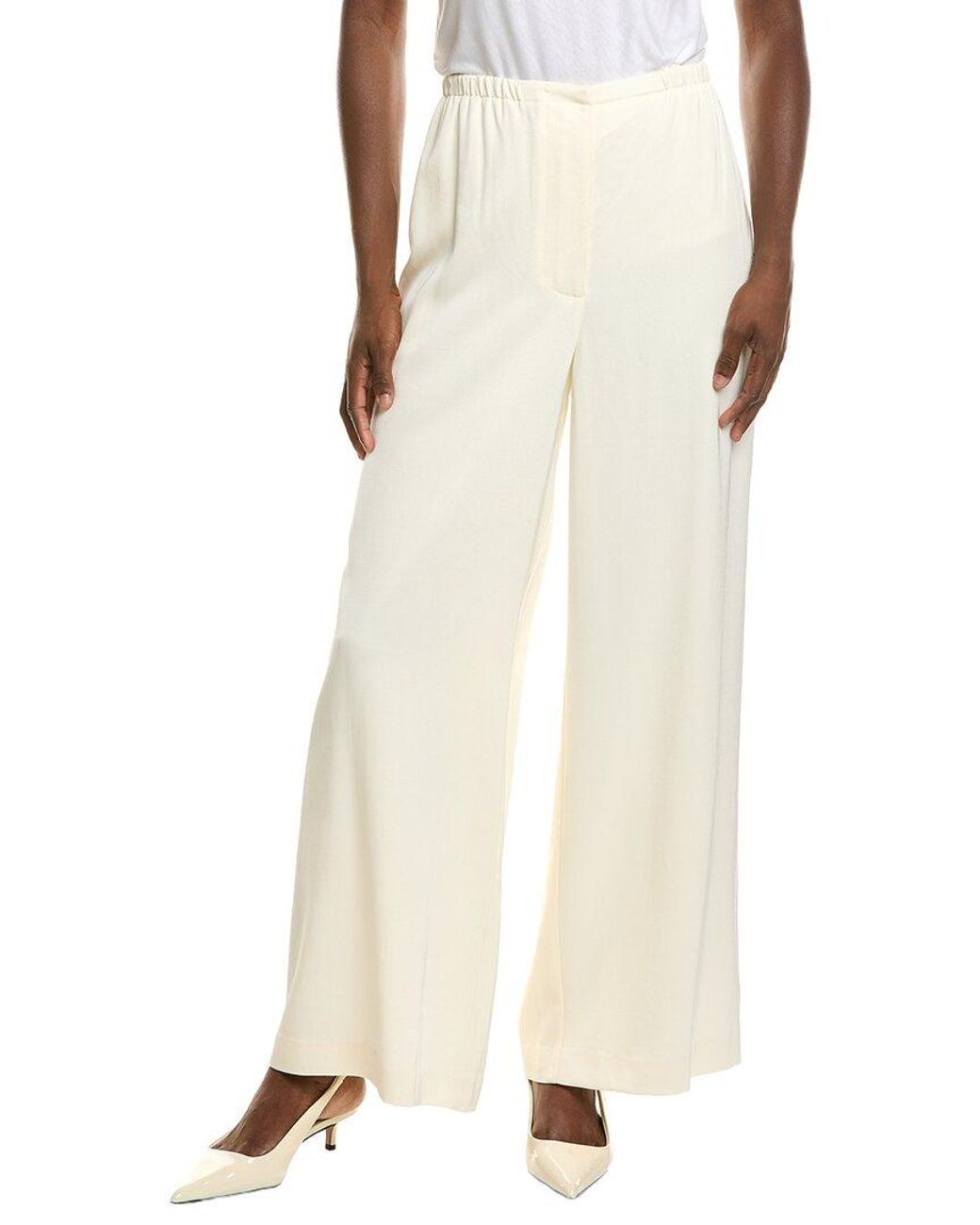 Proenza Schouler Natural Meadow Wool-Blend Pant