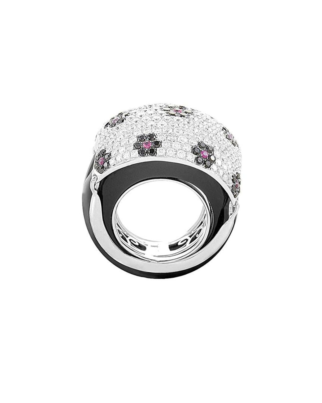 Diamond Select Cuts White 18k 5.31 Ct. Tw. Diamond & Gemstone Ring