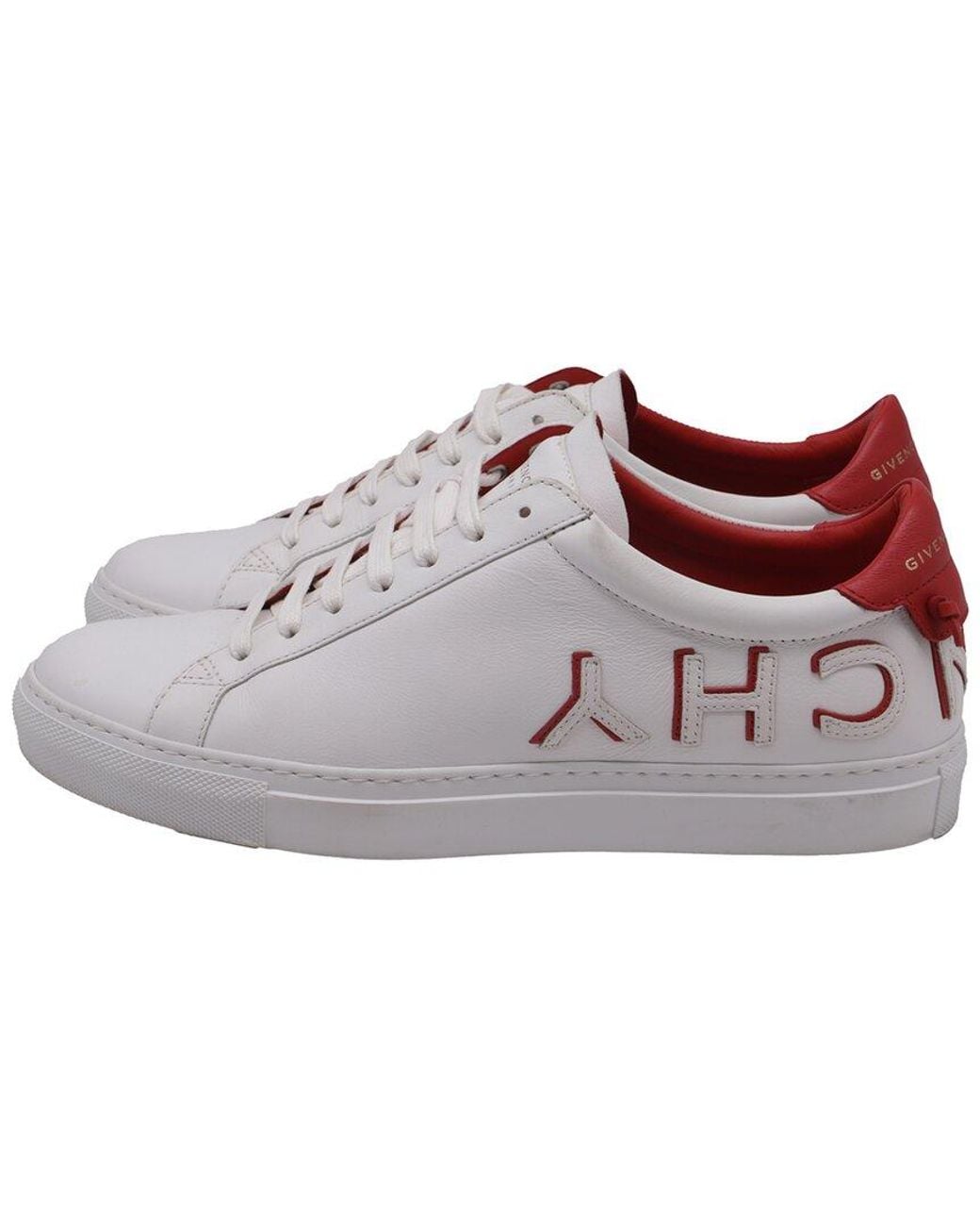 Givenchy Gray Leather Reverse Urban Knots Sneaker (Authentic Pre-Loved)