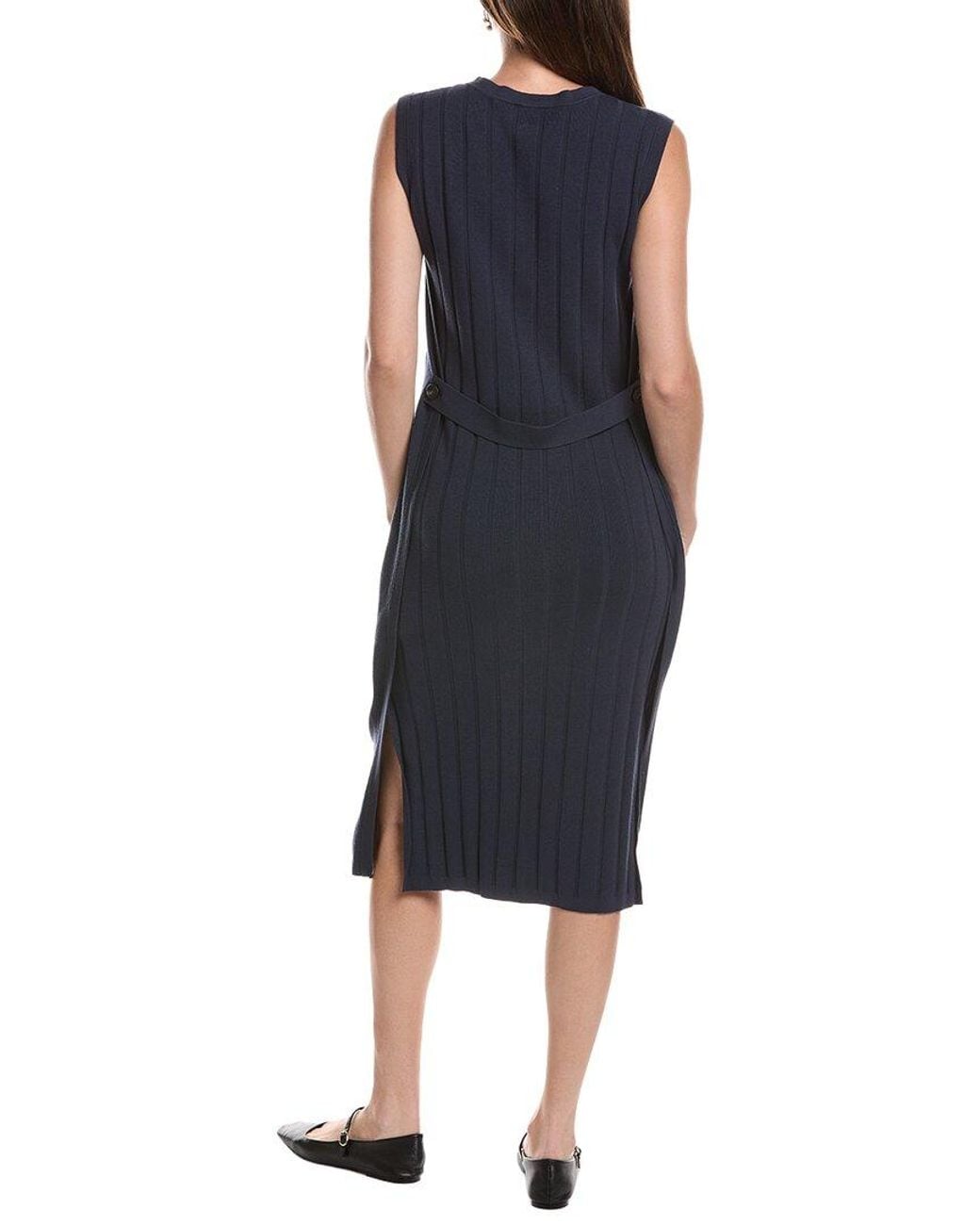 Max Mara Blue Aulla Knit Dress