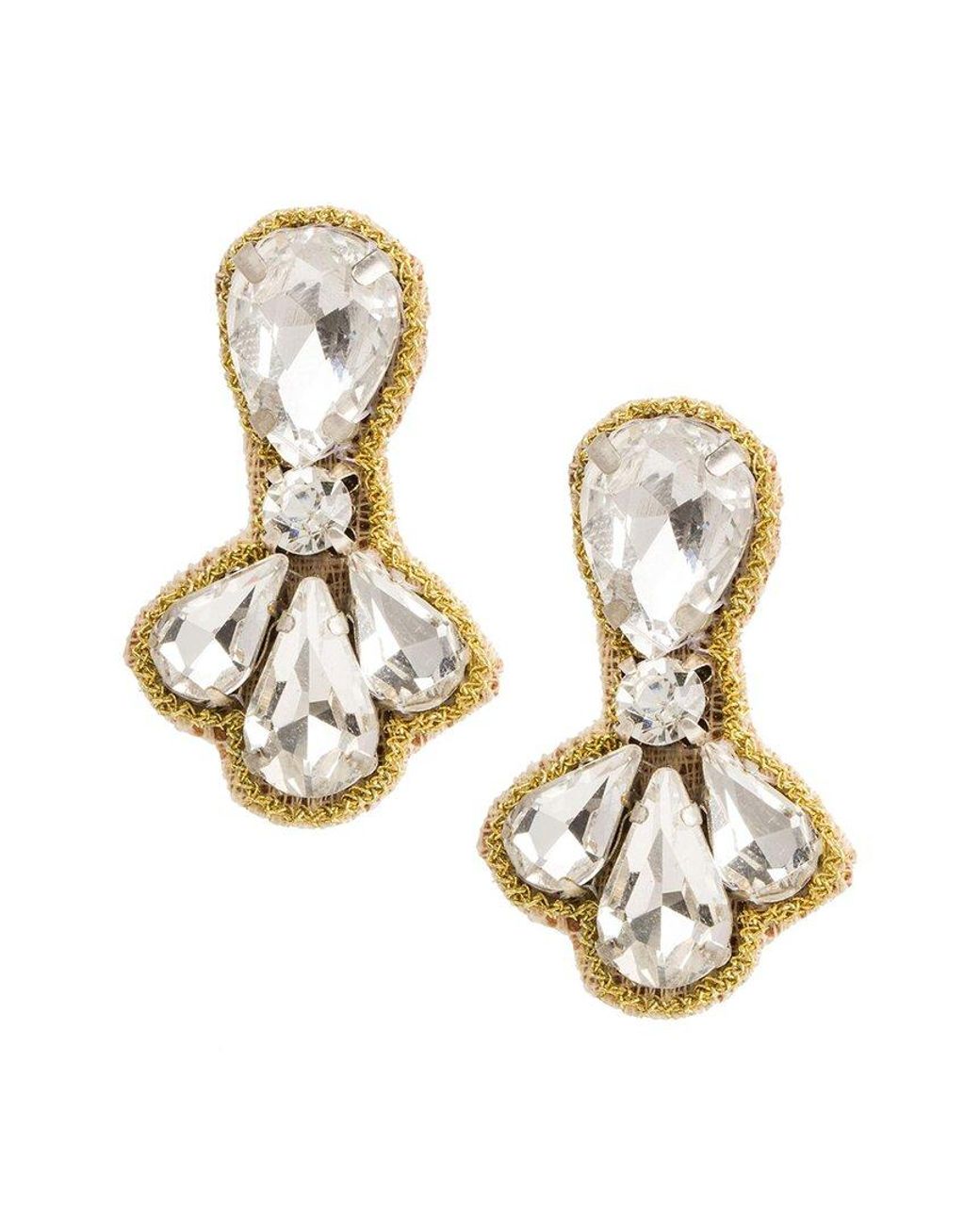 Saachi Metallic Dew Drop Earrings