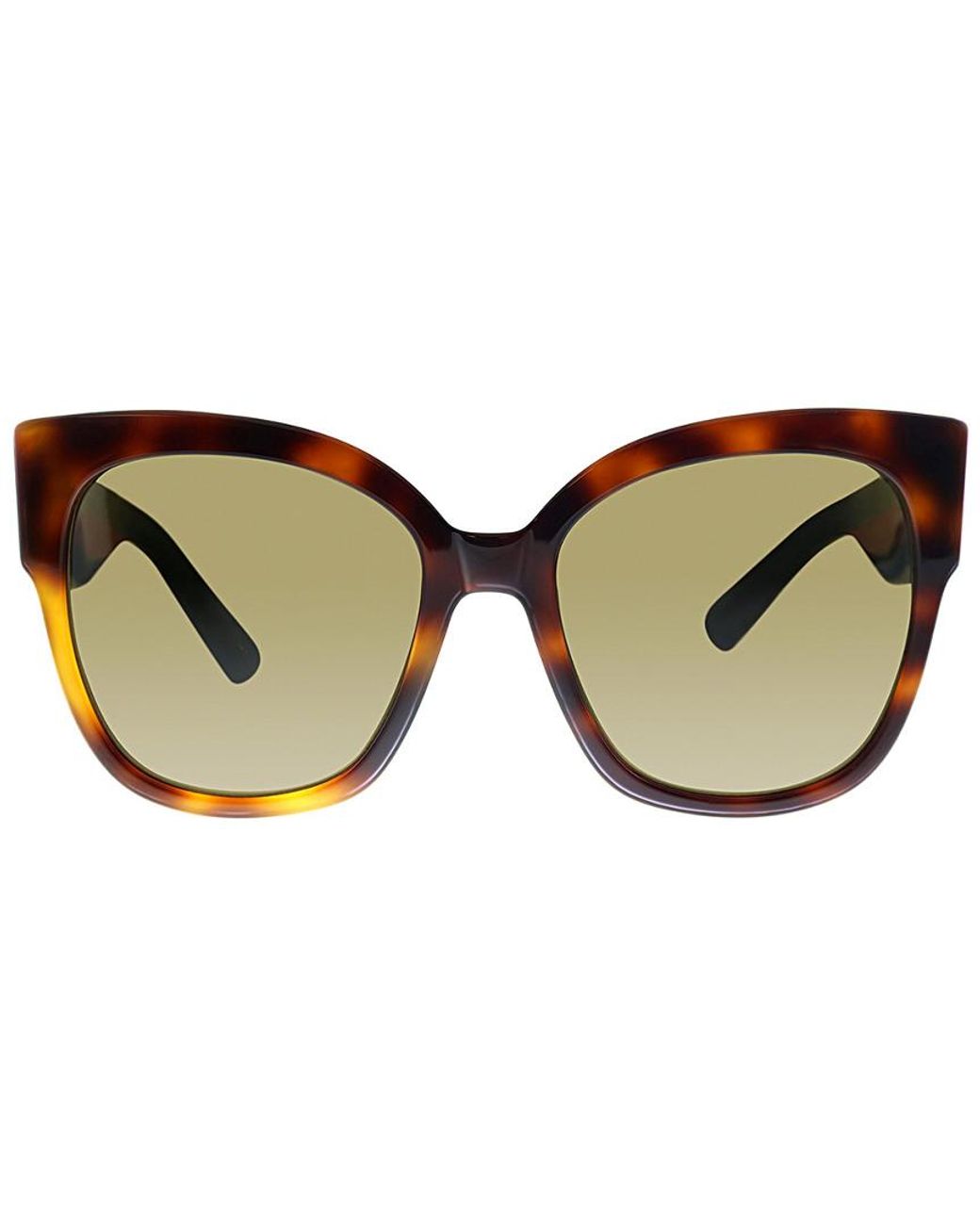 Gucci GG0059S 002 Women's Sunglasses in Brown | Lyst