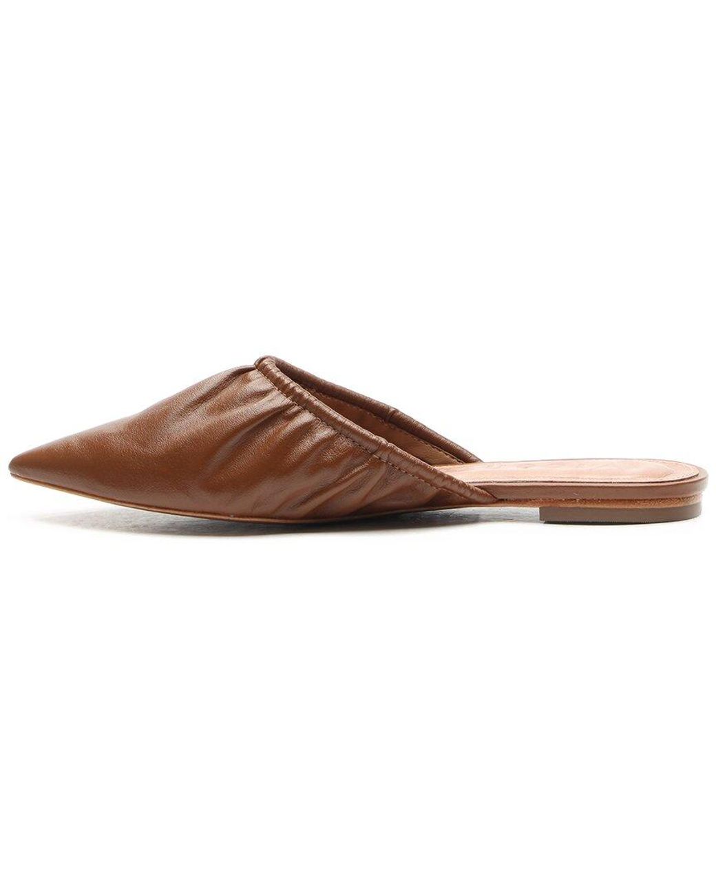 Vicenza Brown Burnie Leather Mule