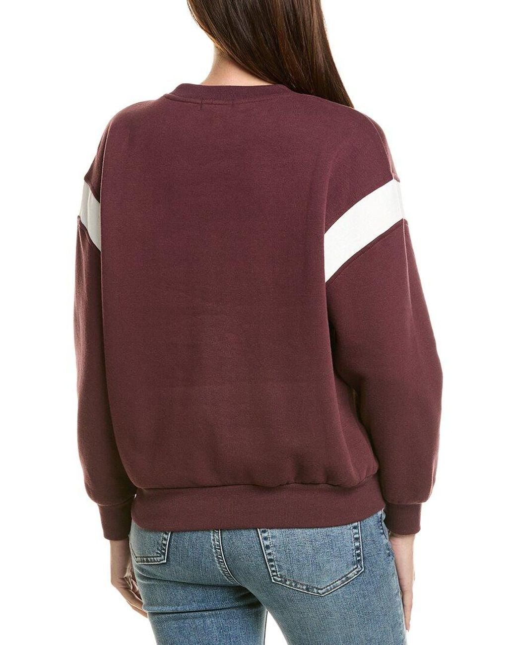 Wildfox Red Varsity Charlie Sweatshirt