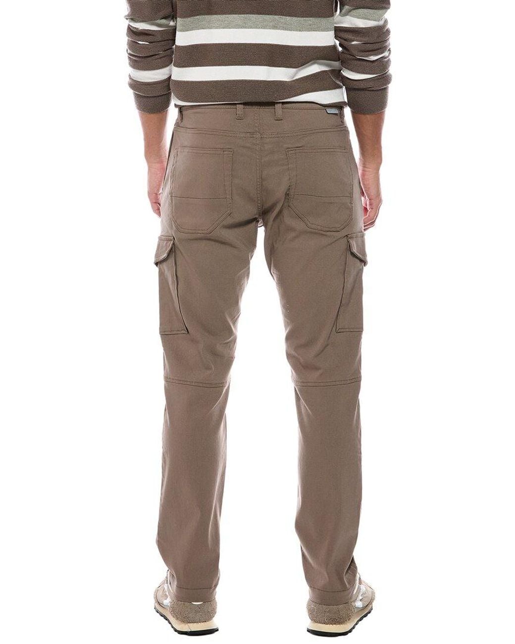 Point Zero Gray Super Flex Cargo Pant for men