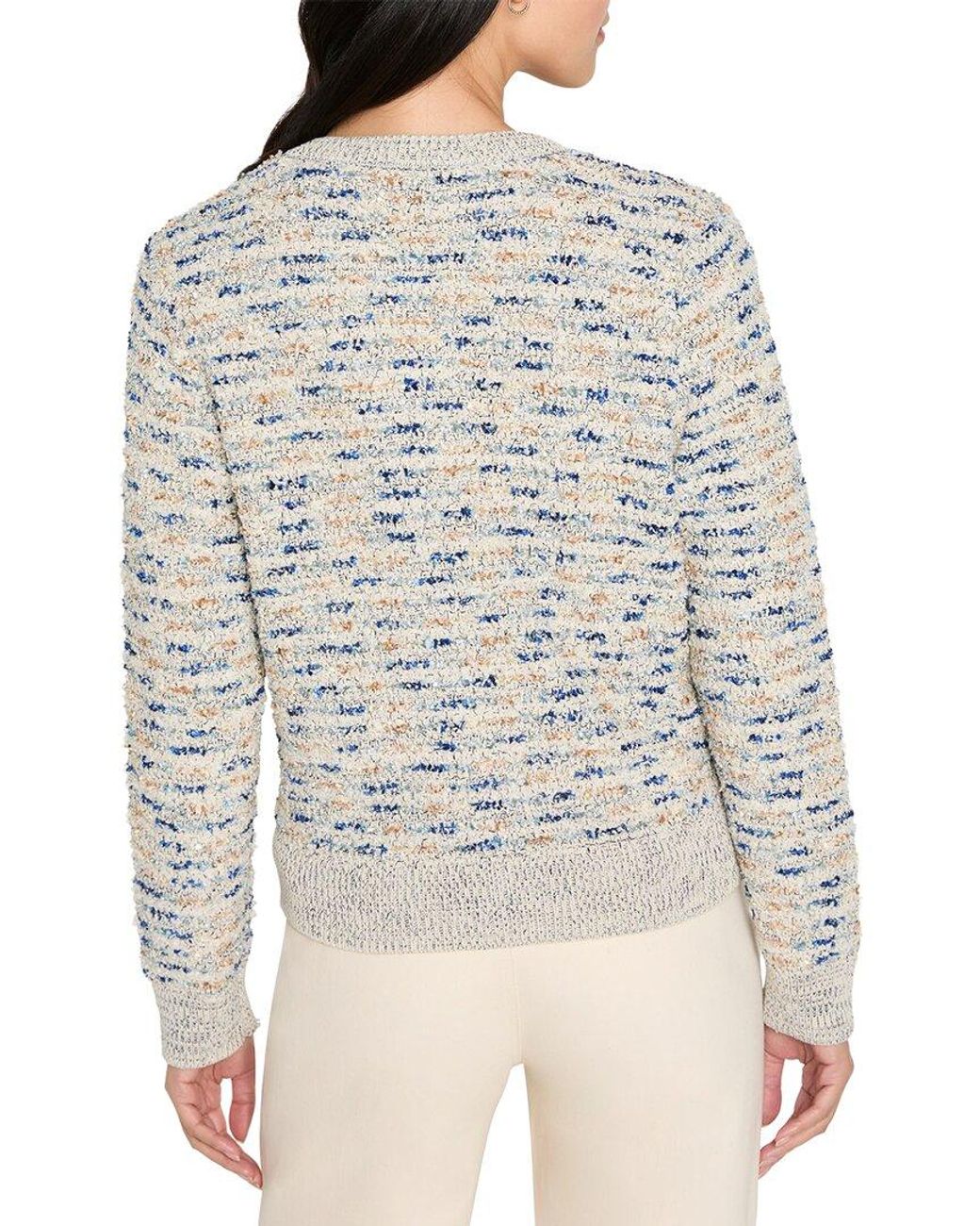 NIC+ZOE Gray Petite Always Shining Knit Jacket