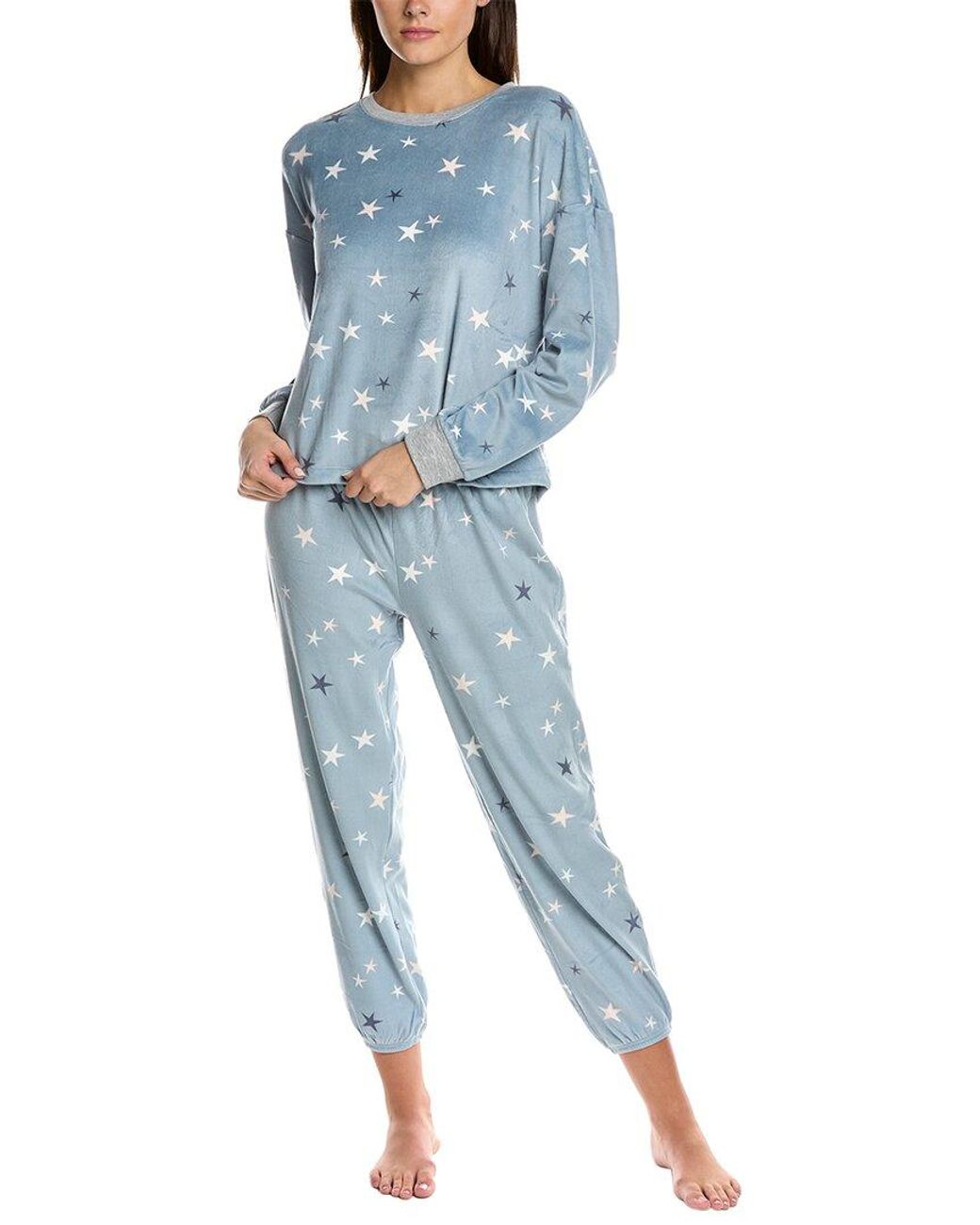 Splendid Cozy Pajama Pant Set in Blue | Lyst