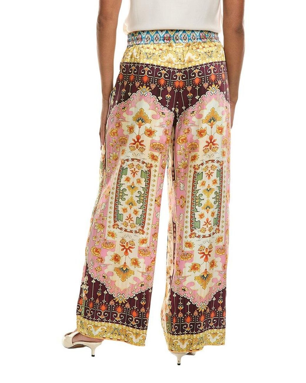 Tahari Brown The Lior Baroque Pant