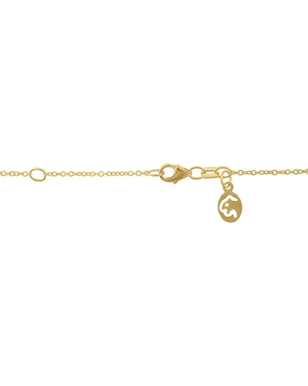 Effy Fine Jewelry Metallic 14K 5.02 Ct. Tw. Diamond & Gemstone Necklace