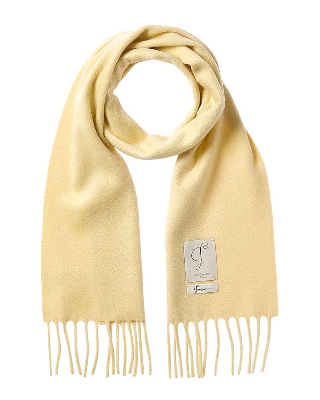 Jacquemus Metallic Wool Scarf