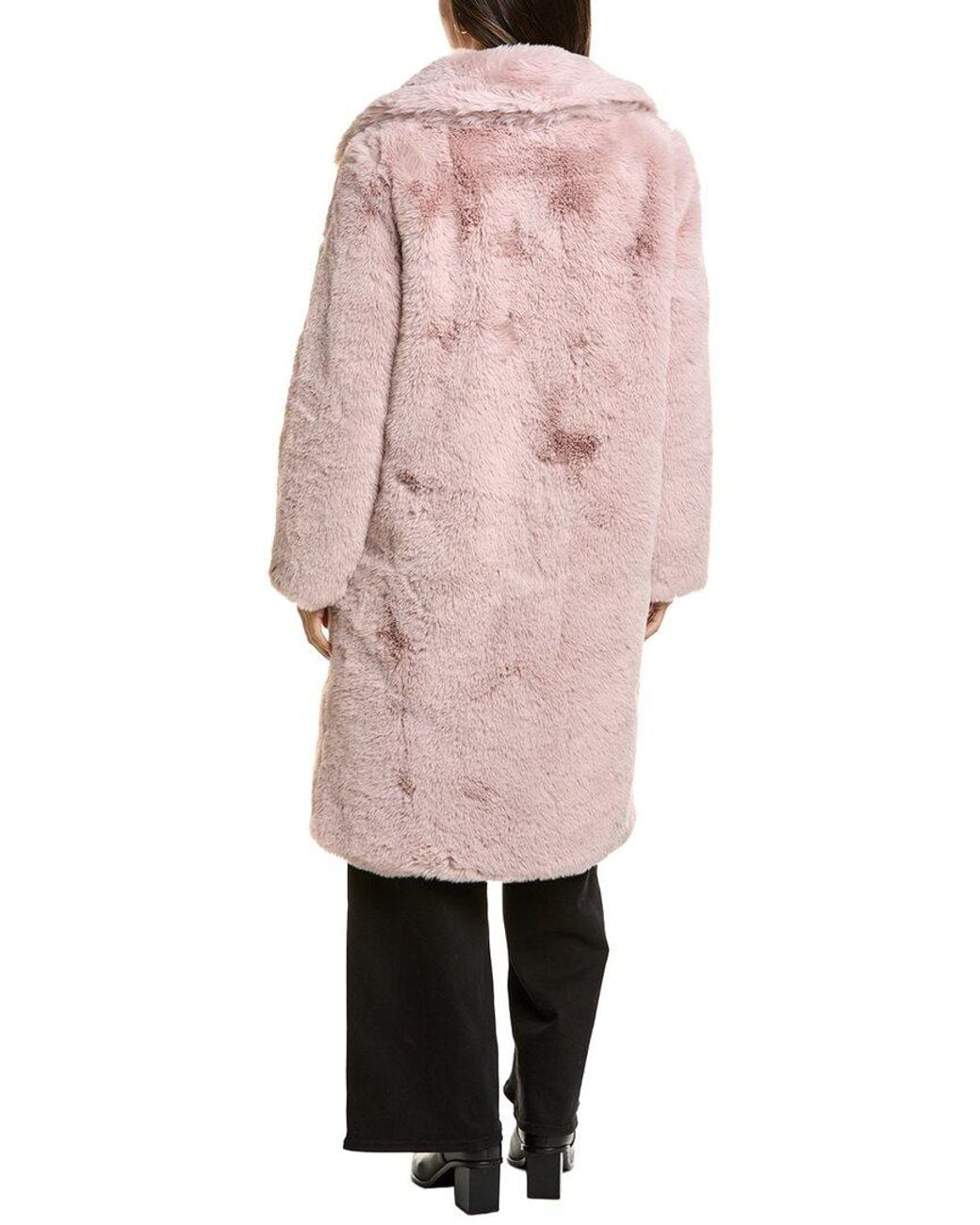 Noize Pink Savannah Teddy Coat