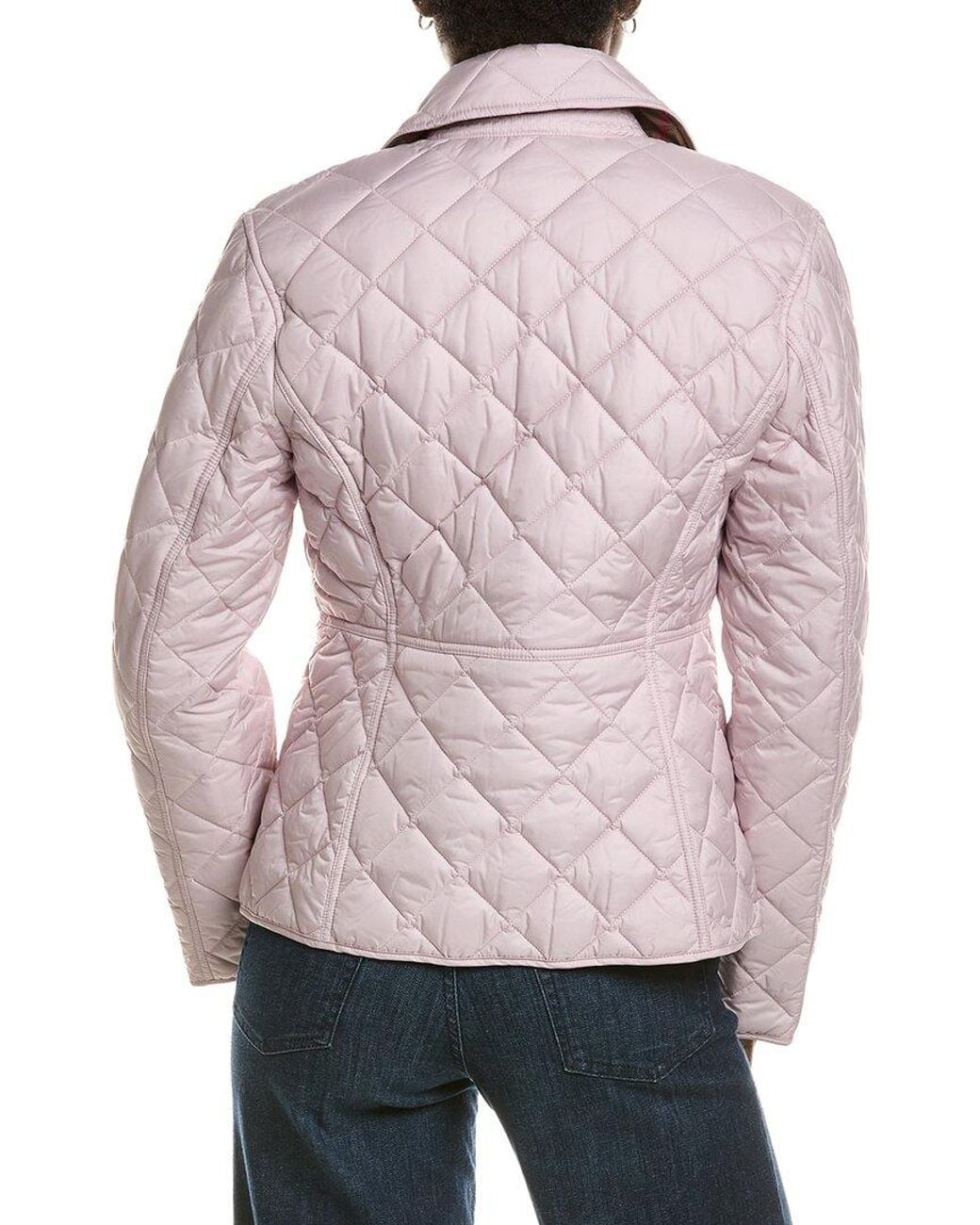 Burberry Cawthorne Jacket in Pink | Lyst