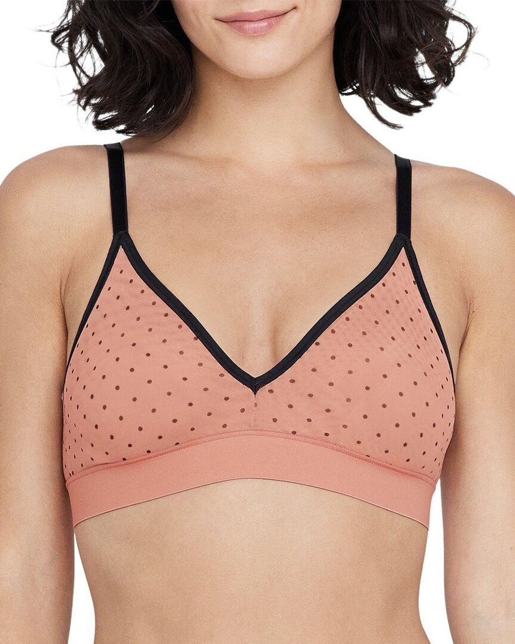 Skarlett Blue Natural Spellbound Sheer Plunge Wireless Bralette