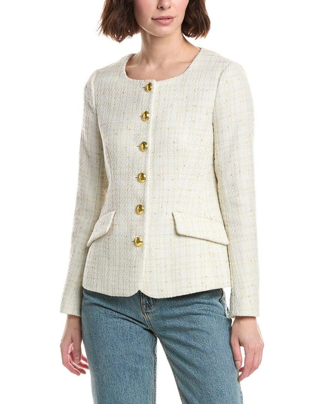 Rag & Bone White Lynn Blazer