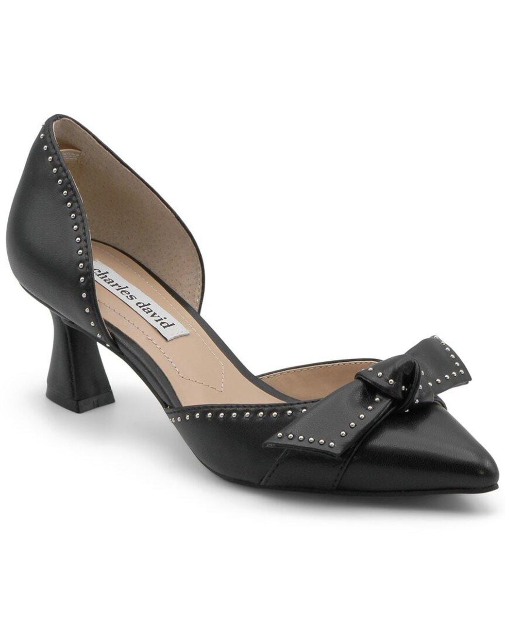 Charles David Black Artesia Dress Shoe