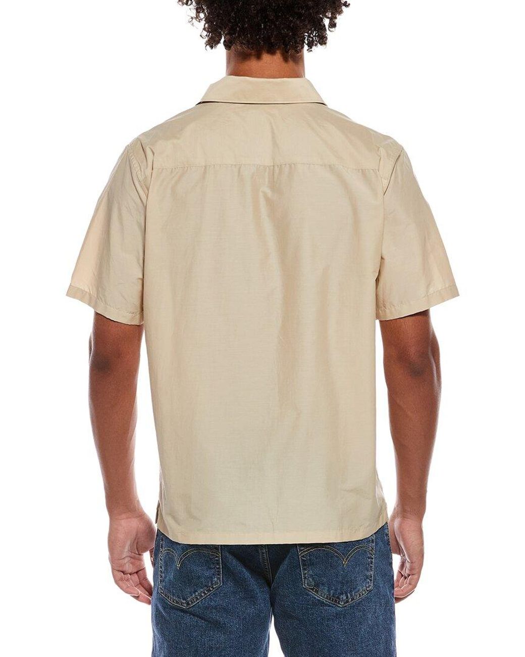 Theory Natural Noll Soft Lawn Shirt for men