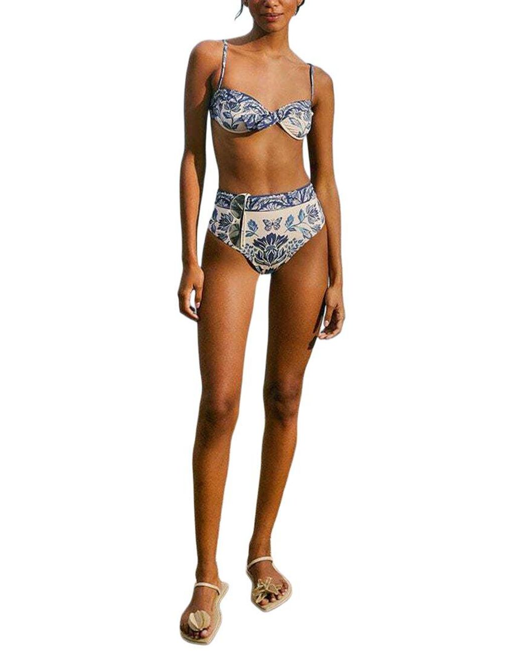 Farm Rio Orange Bikini Bottom