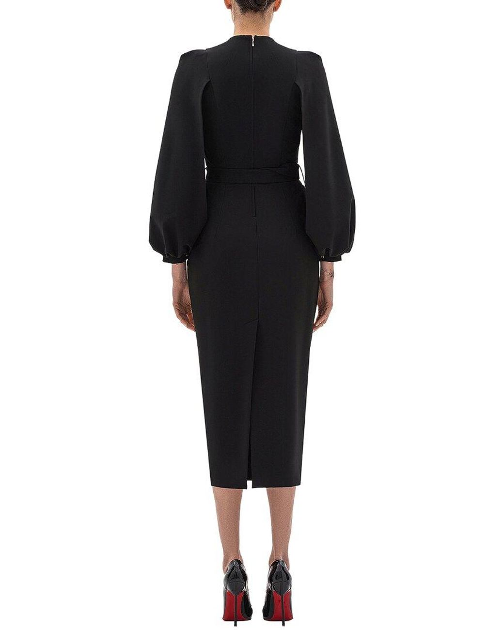 BGL Black Midi Dress