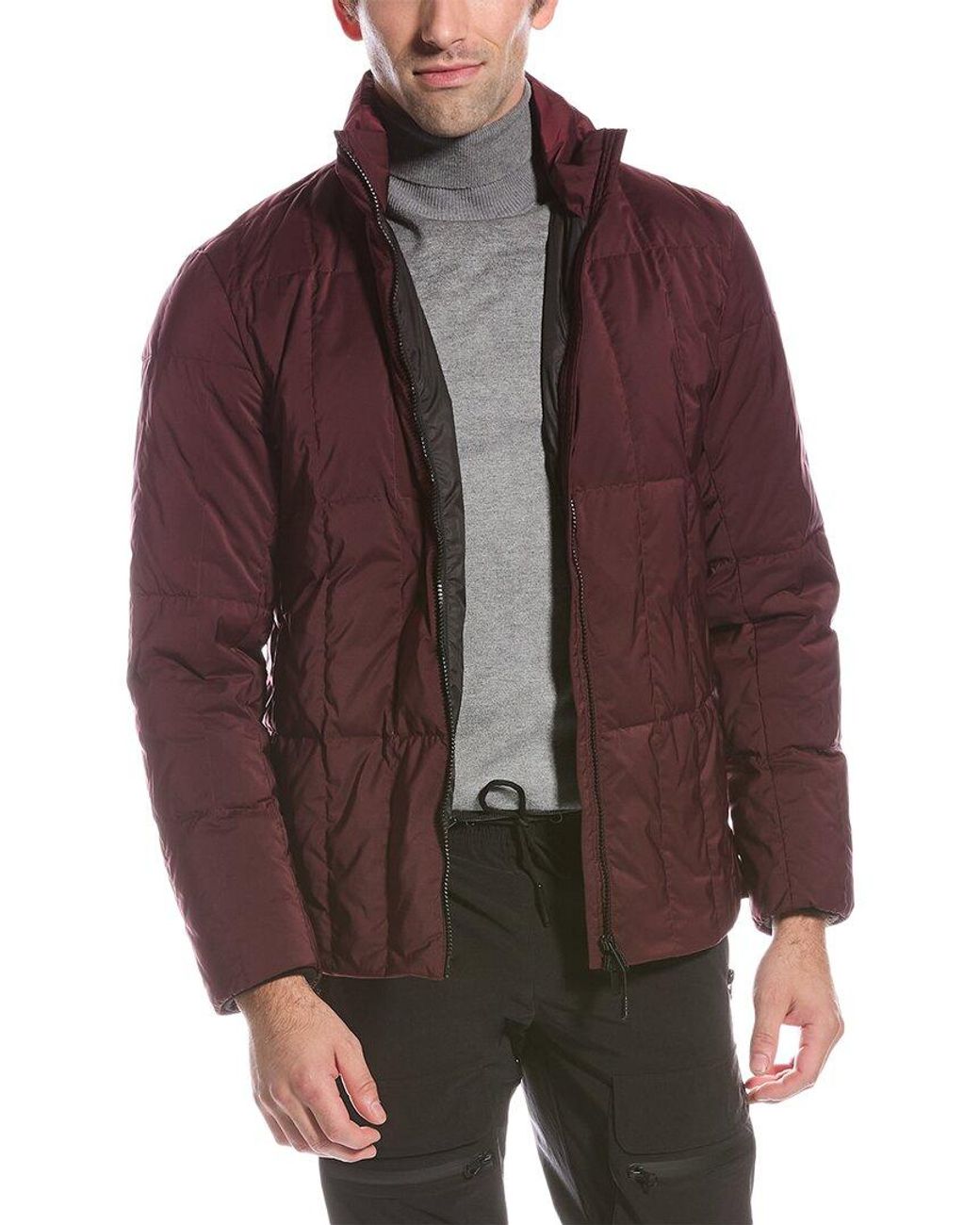theory down bomber jacket