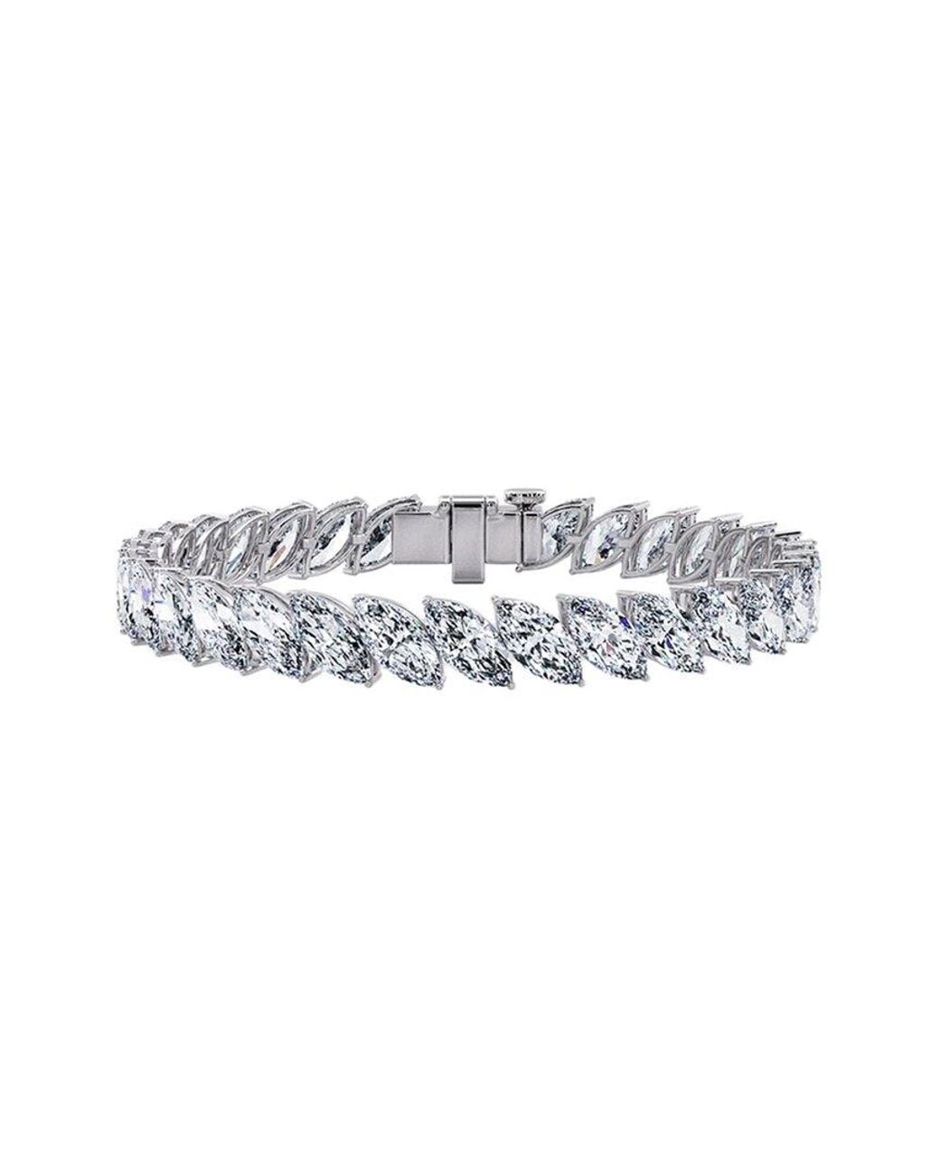 Lab Grown Diamonds White 14K 16.50 Ct. Tw. Lab-Grown Diamond Tennis Bracelet