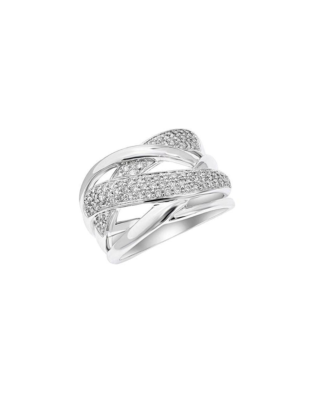 Diana M White Fine Jewelry 14k 0.48 Ct. Tw. Diamond Ring